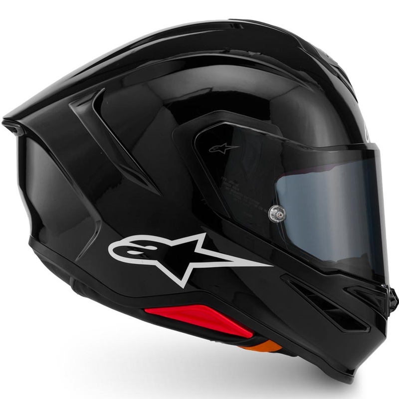Alpinestars S-R7 Solid pilnas sejas motocikla ķivere, melna