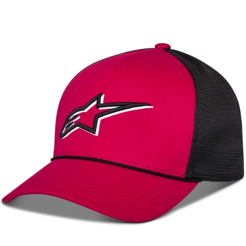 Alpinestars Ageless Shadow Trucker cepure sarkana-melna