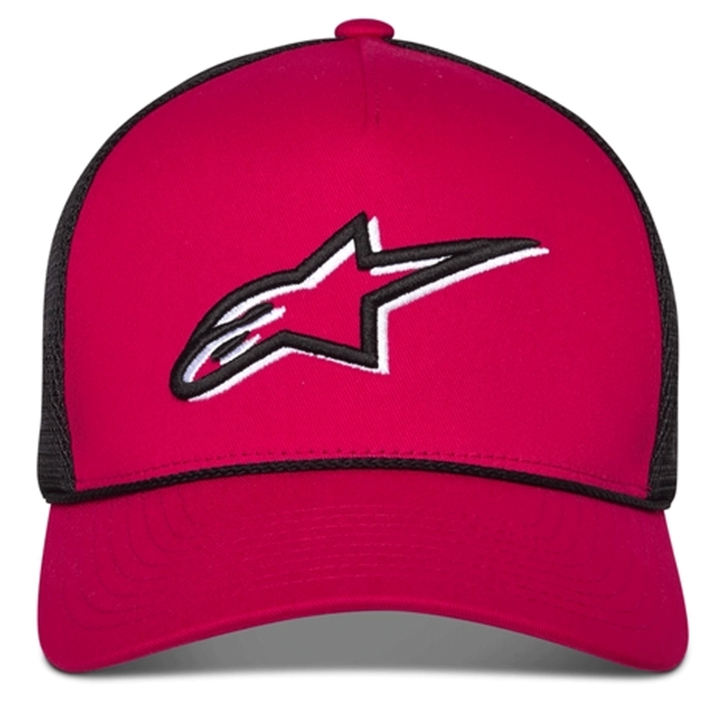 Alpinestars Ageless Shadow Trucker cepure sarkana-melna
