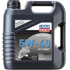 Sintētiskā motoreļļa LIQUI MOLY Motorbike 4T 5W40 HC Street 4 l