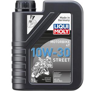 Sintētiskā motoreļļa LIQUI MOLY Motorbike 4T 10W30 Street 1 l