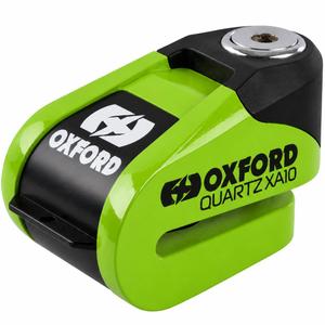 Oxford Quartz Alarm XA10 disku bremžu slēdzene - ierobežotas tirāžas, zaļa