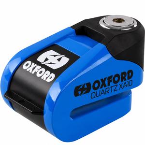 Oxford Quartz Alarm XA10 disku bremžu slēdzene - ierobežotas tirāžas, zila
