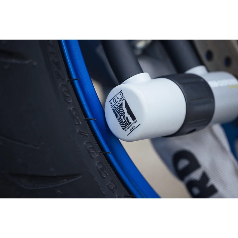 Oxford HD motocikla ķēdes slēdzene - ierobežotas tirāžas pelēka