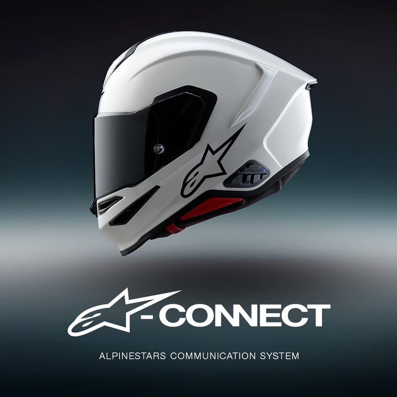 Bluetooth motocikla domofons Alpinestars A-CONNECT sistēma melna