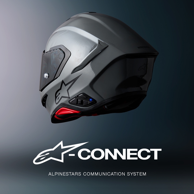 Bluetooth motocikla domofons Alpinestars A-CONNECT sistēma melna