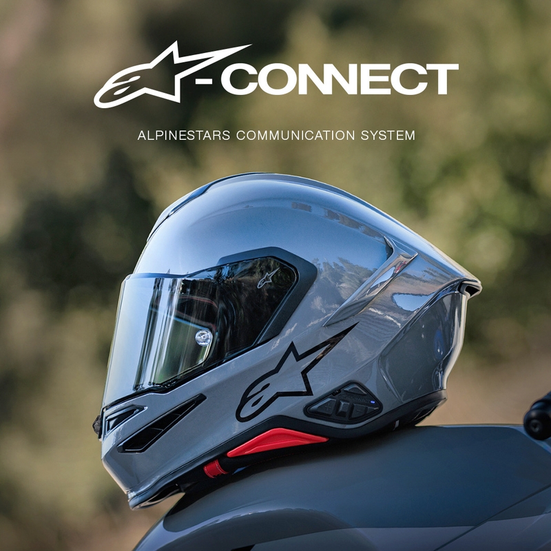 Bluetooth motocikla domofons Alpinestars A-CONNECT sistēma melna