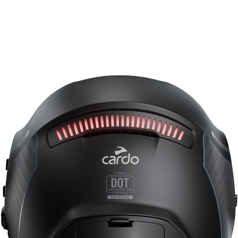 Cardo Beyond GTS pilnas sejas motocikla ķivere, melna