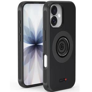Ātri noņemams telefona vāciņš Apple iPhone 16 Plus GRxplore melns