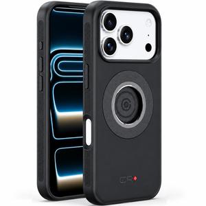 Ātri noņemams telefona vāciņš Apple iPhone 17 Pro GRxplore melns
