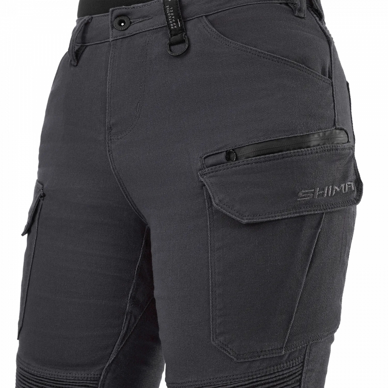 Shima Giro 3.0 sieviešu motocikla bikses, pelēkas