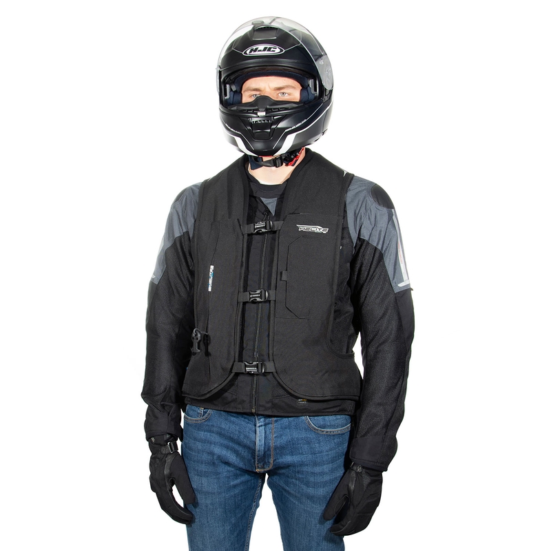 HELITE Turtle 2 drošības spilvenu veste melna