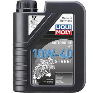 Sintētiskā motoreļļa LIQUI MOLY Motorbike 4T 10W40 Street 1 l