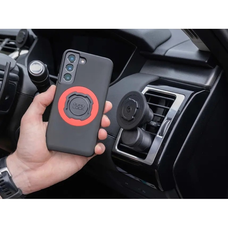 Quad Lock® MAG maciņš — Samsung Galaxy S24+ melns
