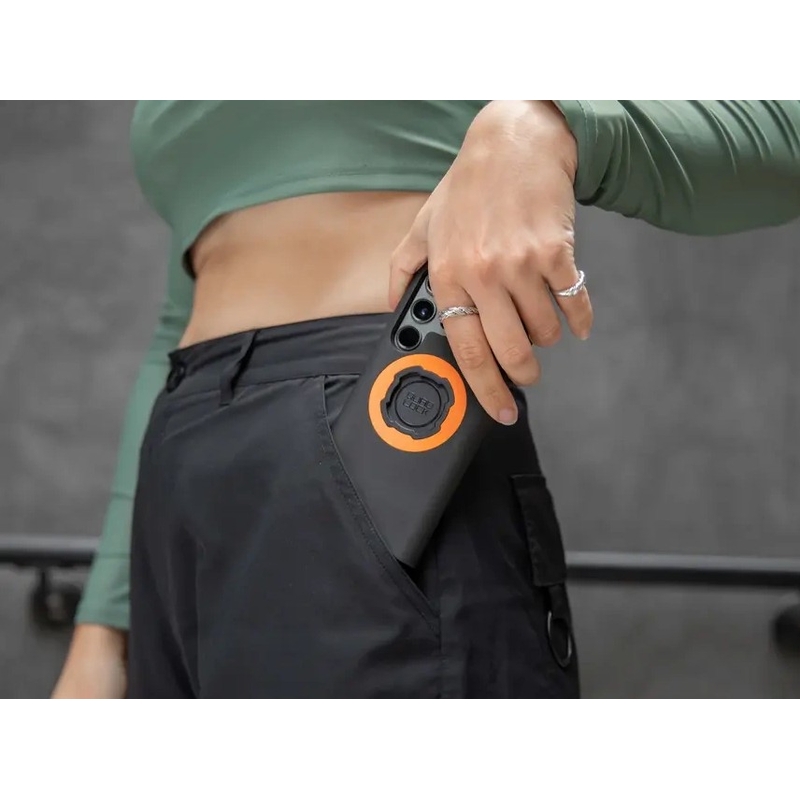 Quad Lock® MAG maciņš — Samsung Galaxy S24+ melns