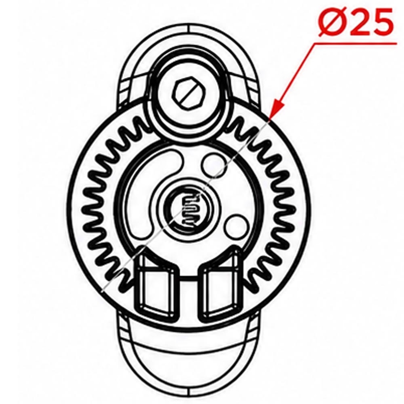 Quad Lock® 360 V2 maza tālruņa turētāja pamatne, melna