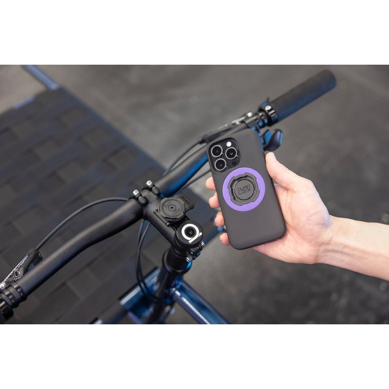 Quad Lock® iznesuma vāciņa stiprinājums, melns