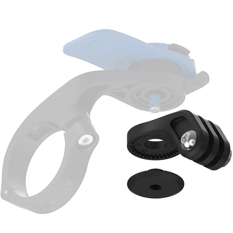 Quad Lock® darbības kameras/gaismas adapteris, melns