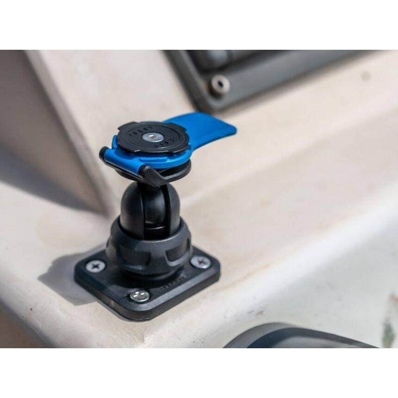 Quad Lock® 360 plakana pamatne, melna