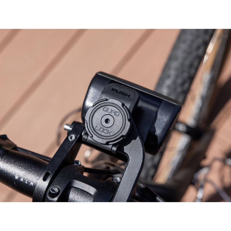 Quad Lock® 360 īsa sviras mobilā tālruņa turētāja galviņa, melna