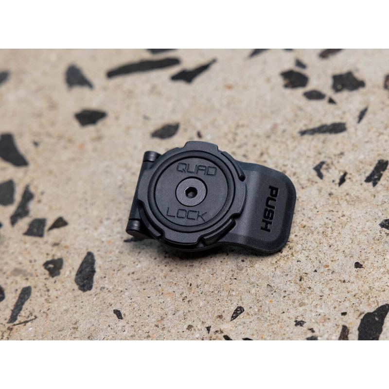 Quad Lock® 360 īsa sviras mobilā tālruņa turētāja galviņa, melna