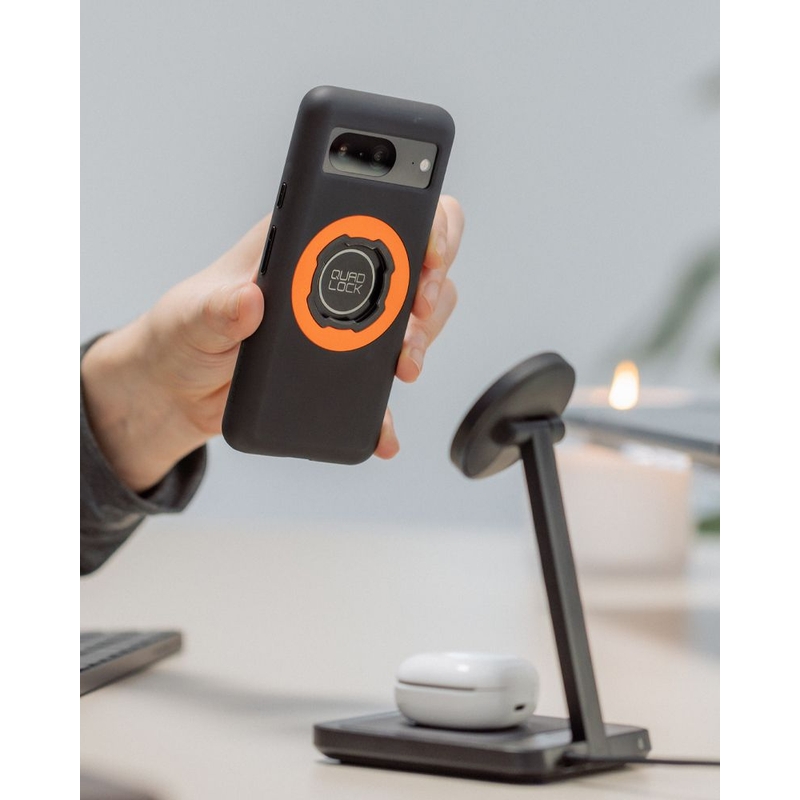 Quad Lock® MAG vāciņš — Google Pixel 10 PRO XL, melns