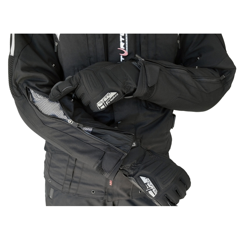 HELITE Touring gaisa spilvenu jaka melna