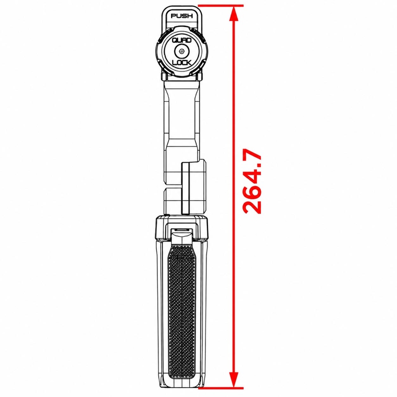 Quad Lock® statīvs, melns