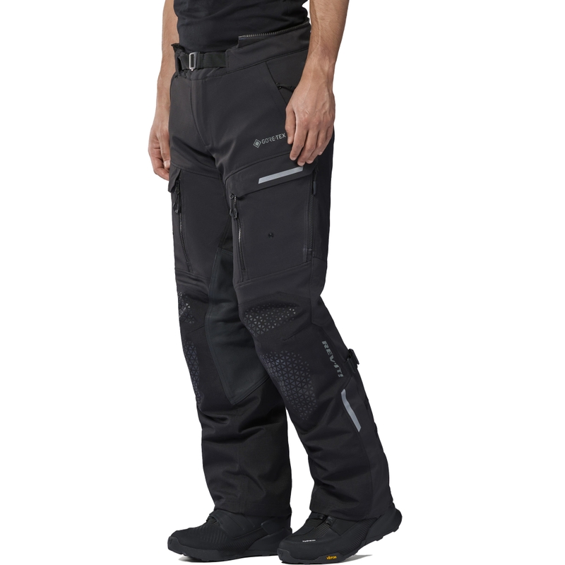 Revit Defender 4 GTX motocikla šorti, melni