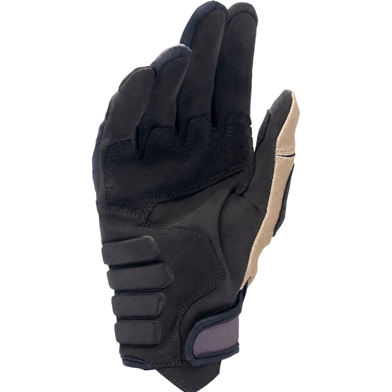 Alpinestars Techdura motokrosa cimdi melni-brūni-fluo sarkani