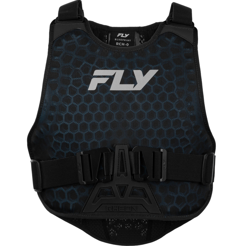 Bērnu krūšu un muguras aizsargs FLY Racing Blueprint RCH-0 melns