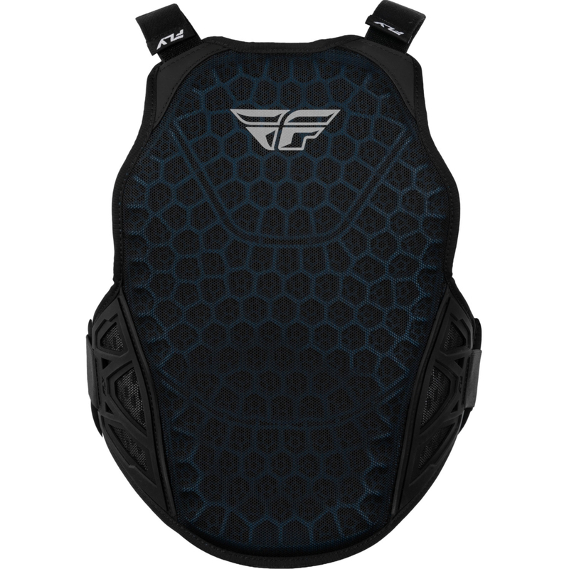 Bērnu krūšu un muguras aizsargs FLY Racing Blueprint RCH-0 melns