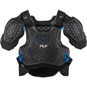 FLY Racing Blueprint RCH-2 krūšu un muguras aizsargs, melns