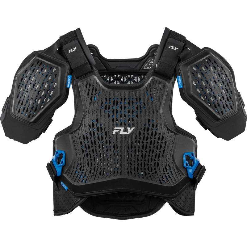 FLY Racing Blueprint RCH-2 krūšu un muguras aizsargs, melns