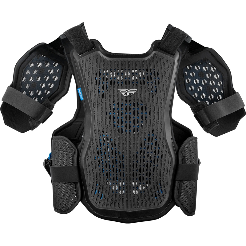 FLY Racing Blueprint RCH-2 krūšu un muguras aizsargs, melns