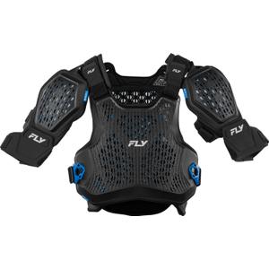 FLY Racing Blueprint RCH-3 krūšu un muguras aizsargs, melns