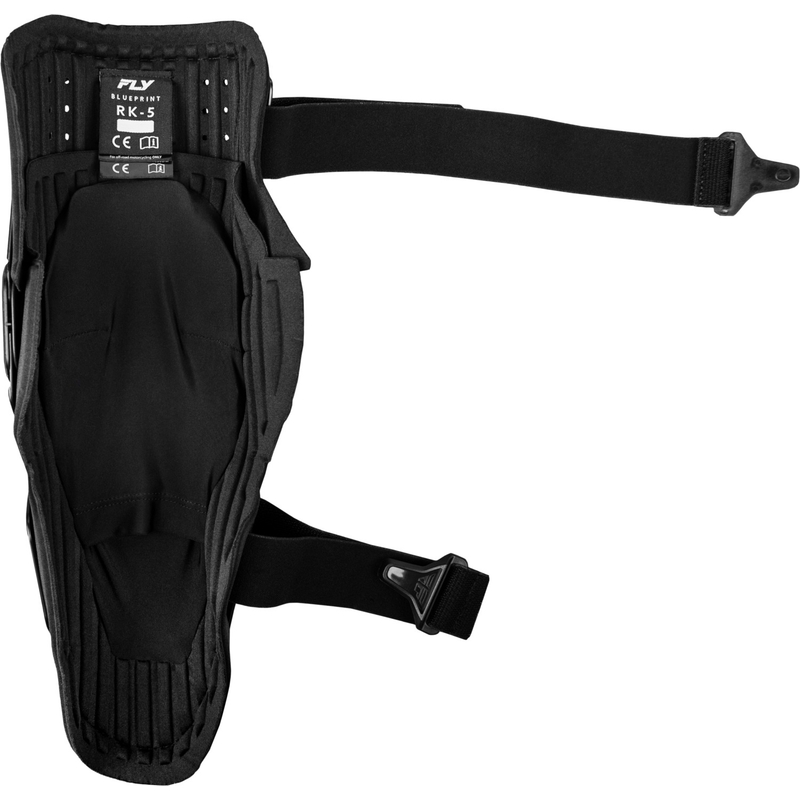 FLY Racing Blueprint RK-5 ceļsargi, melni