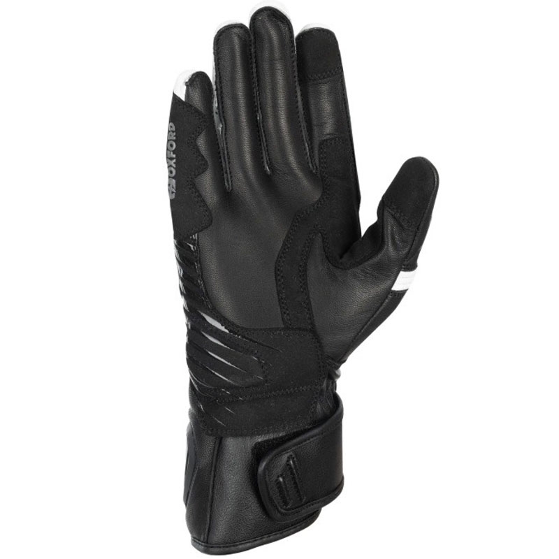 Oxford RP-5 3.0 motocikla cimdi melni balti