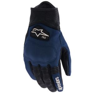 Alpinestars Tracker motocikla cimdi tumši zili-melni