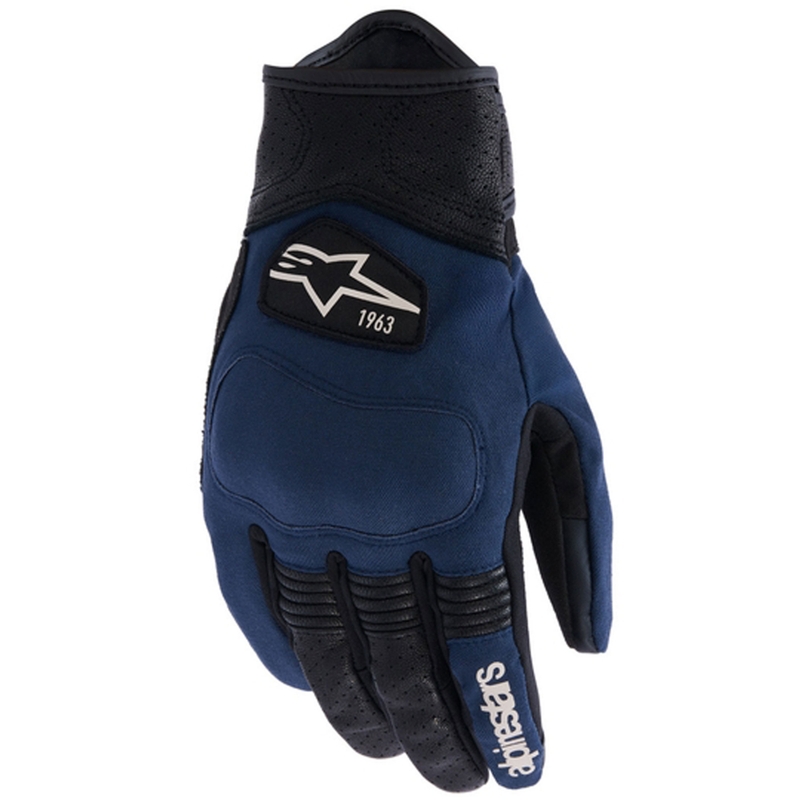 Alpinestars Tracker motocikla cimdi tumši zili-melni