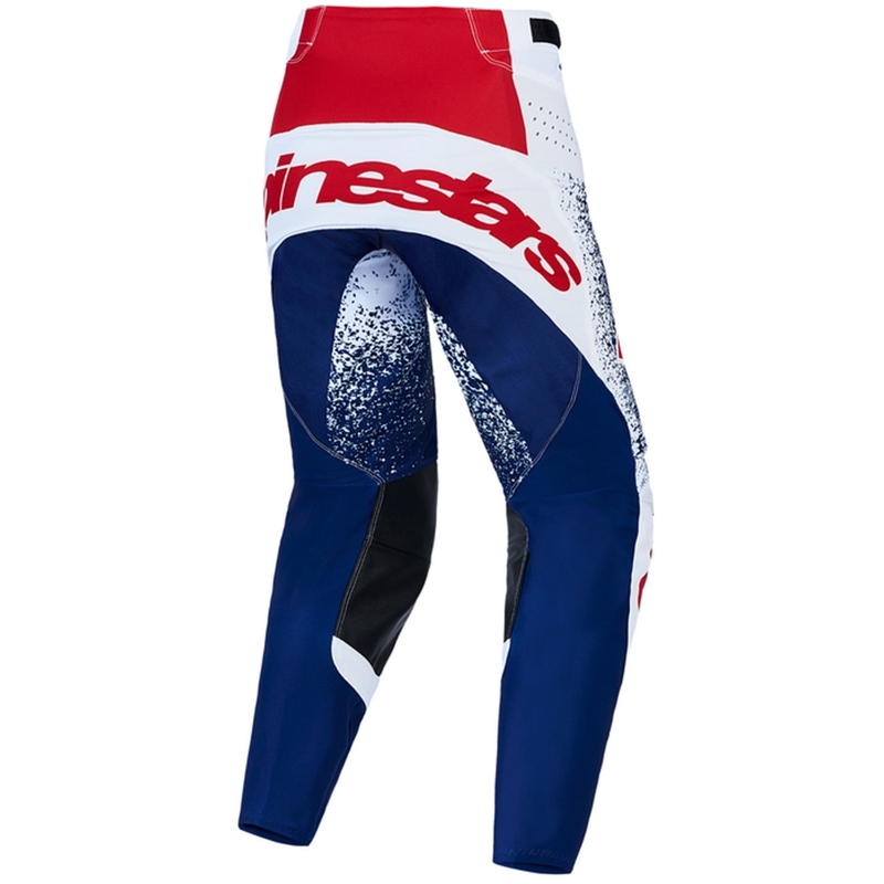 Alpinestars Techstar Limited Edition Unity sarkanas-baltas-zilas motokrosa bikses