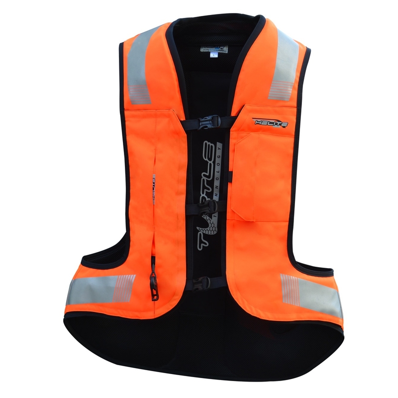HELITE Turtle 2 fluo oranža drošības spilvena veste