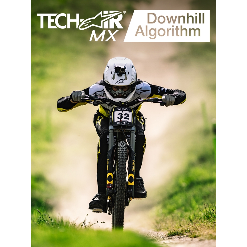 Alpinestars TECH-AIR®MX plazmas sistēmas gaisa spilvenu veste, balta-melna-sarkana