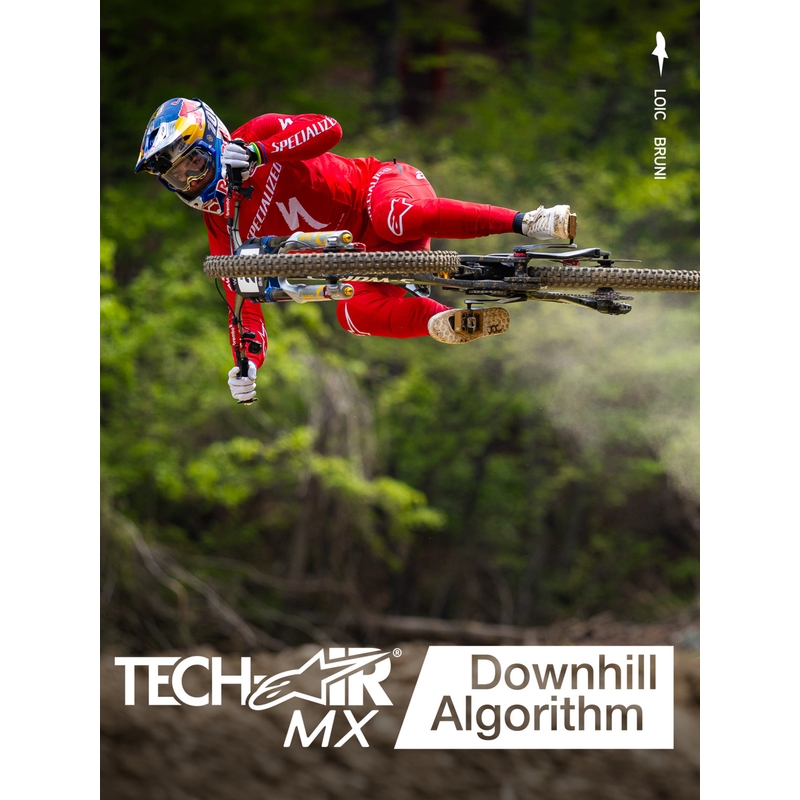 Alpinestars TECH-AIR®MX plazmas sistēmas gaisa spilvenu veste, balta-melna-sarkana