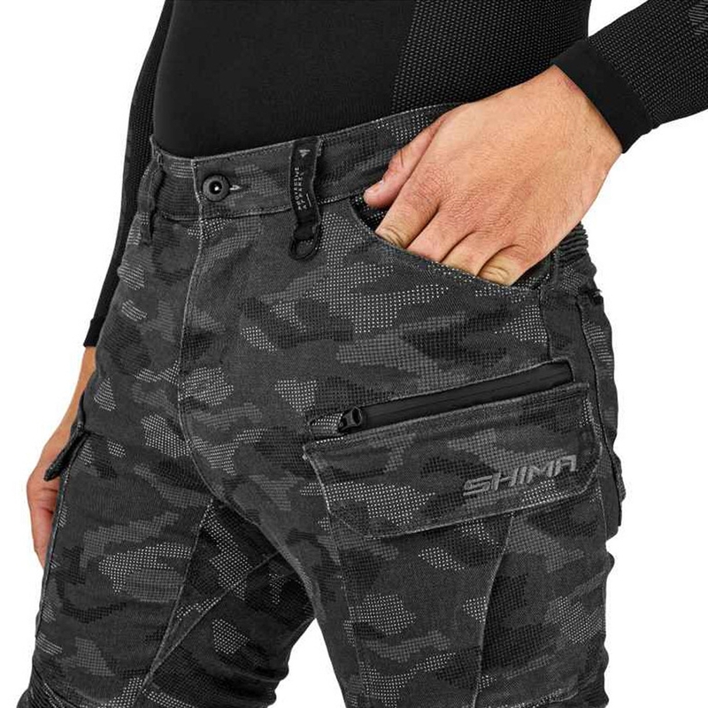 Shima Giro 3.0 kamuflāžas bikses motociklam