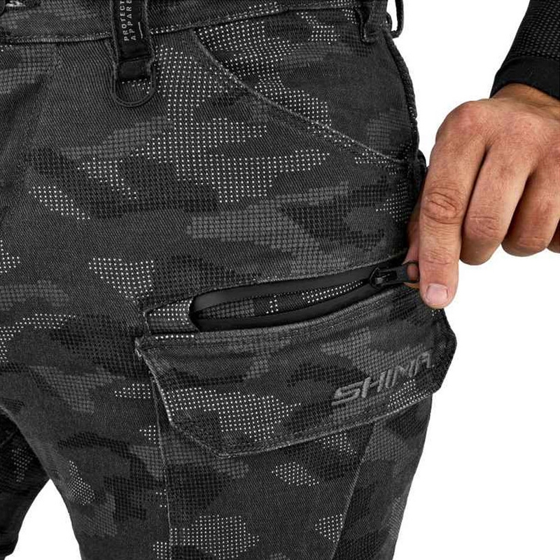 Shima Giro 3.0 kamuflāžas bikses motociklam