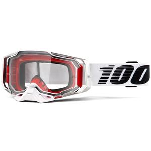 Motokrosa brilles 100% ARMEGA Lightsaber (caurspīdīgs pleksi)