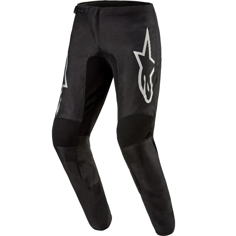 Alpinestars Fluid Graphite motokrosa bikses melnas un sudraba krāsas