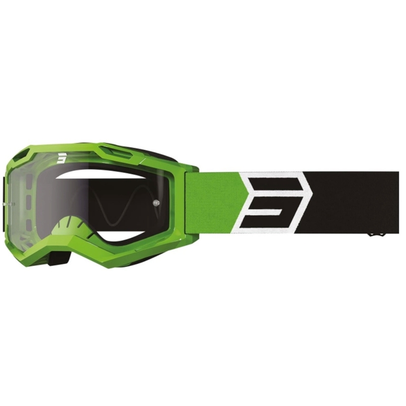 Motokrosa brilles Shot Assault 2.0 Solar black-green