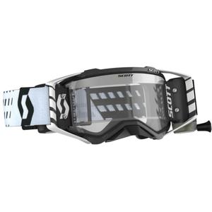 Motokrosa brilles SCOTT Prospect WFS 22 melnā un baltā krāsā